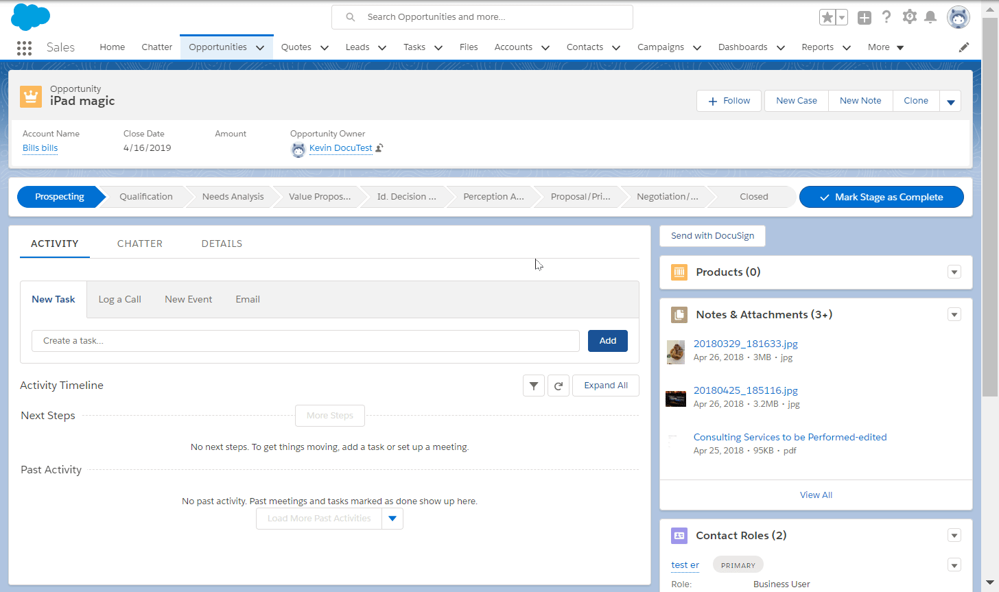 レガシー** Docusign eSignature for Salesforce: Lightning レガシー** Docusign eSignature for Salesforce: Lightning